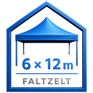 6 × 12 m Großzelt